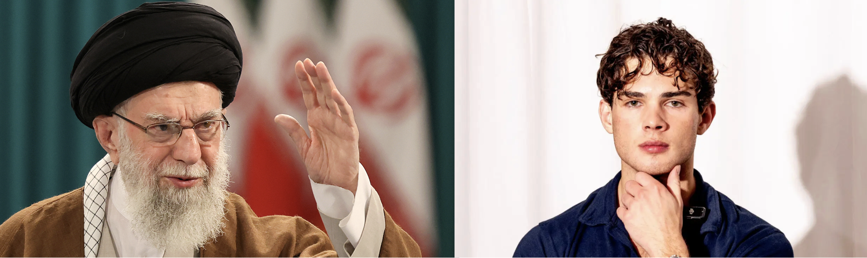 Grand Ayatollah Morteza Khomeini-Nassiri and Braden Peters (Clavicular)